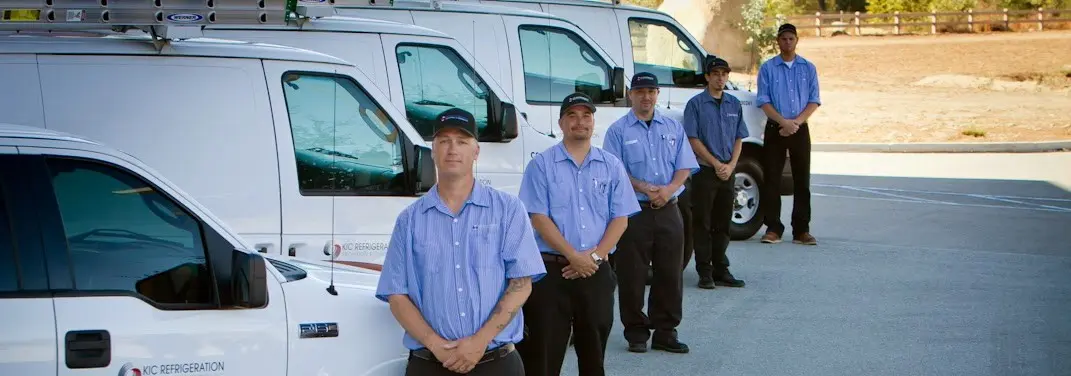 KIC Refrigeration crew ready for Mini Split Repair jobs across La Habra
